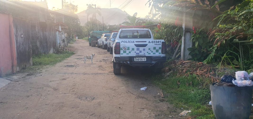 Polícia Ambiental realiza operação contra crimes ambientais em Ubatuba