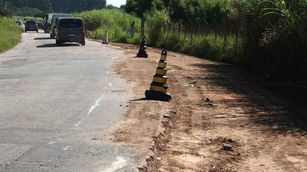 Estrada Putim-Tamoios será interditada para obras de recapeamento e implantação de ciclovia
