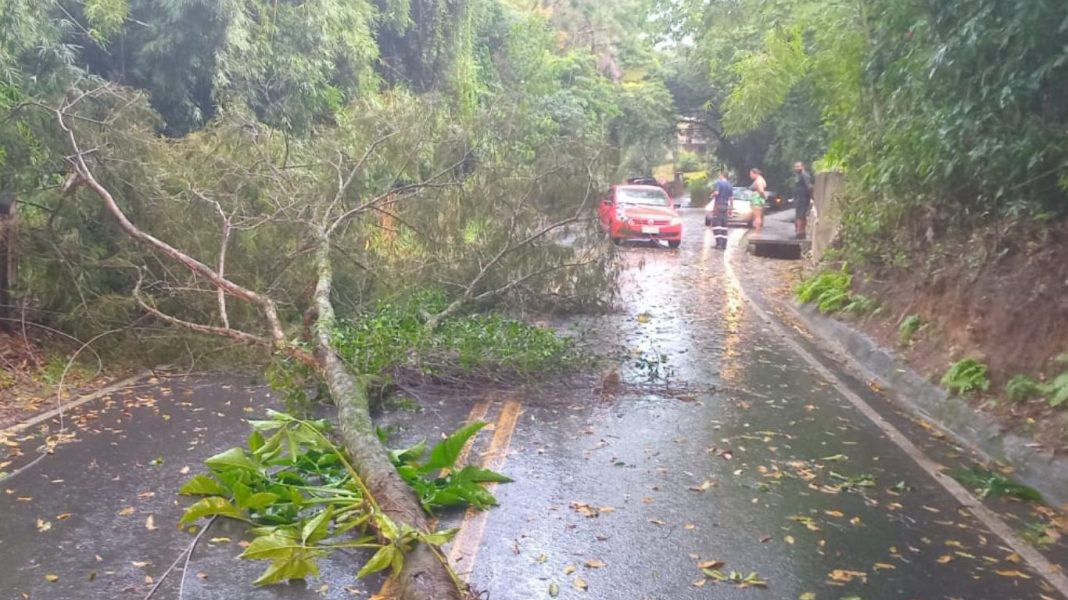 Fortes chuvas causam estragos em Pindamonhangaba e São José dos Campos