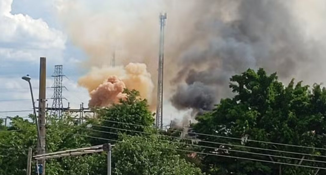 falha-tecnica-causa-incendio-em-subestacao-e-deixa-moradores-sem-energia-em-pindamonhangaba