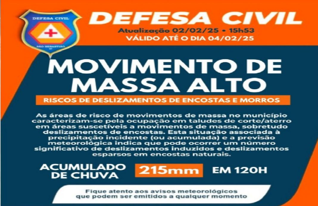 defesa-civil-emite-alerta-severo-para-risco-de-deslizamentos-em-sao-sebastiao